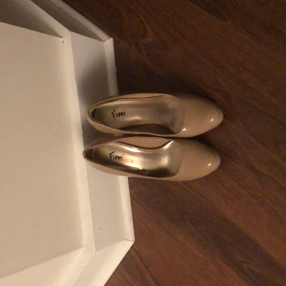 High heel shoes.